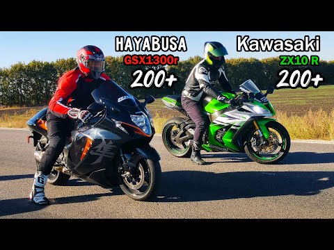 Видео: КАВА приехала РВАТЬ ХАЯБУСУ! Suzuki HAYABUSA GEN 3 vs KAWASAKI ZX10R. FORD MUSTANG vs ВАЗ 2107 ТУРБО