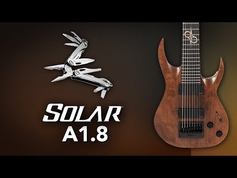 Видео: Восьмиструнный Solar A1.8 - мультитул для гитариста