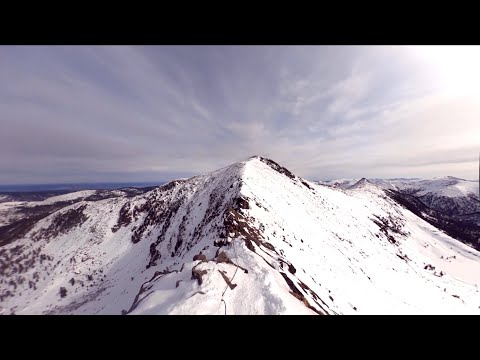 Видео: Пик Черского зимой на фэтбайках с Пуляевским, часть 1: восхождение