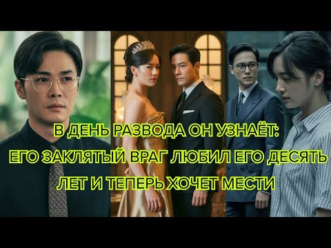 Видео: В день развода он узнаёт его заклятый враг любил его десять лет и теперь хочет мести #дорама #драма