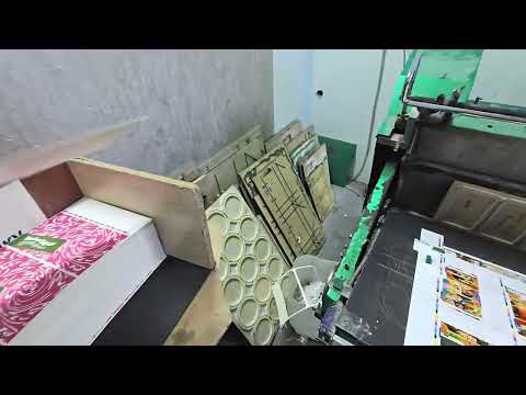 Видео: Разные режимы работы на тигельном вырубном прессе