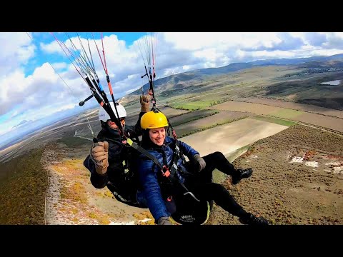 Видео: Полет на параплане, гора Бор-Кая 