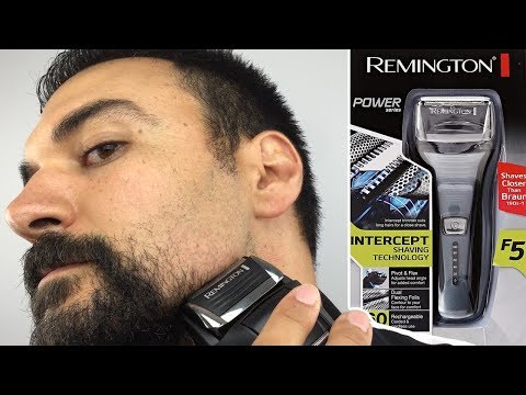 Видео: Электробритва Remington F5 5800/сетчатая бритва — полный обзор