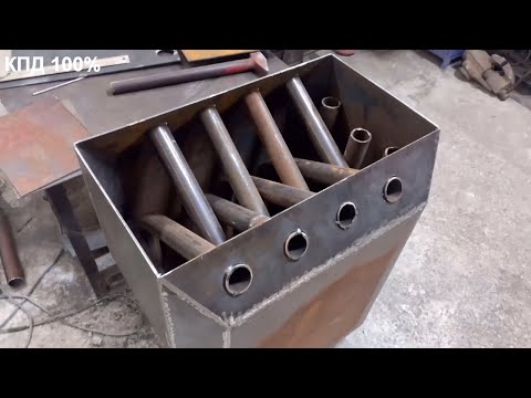 Видео: с такой печкой 100% не замерзнешь!печь длительного горения