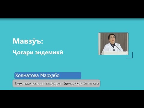 Видео: Ҷоғари эндемикӣ