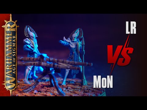 Видео: Нет чести! | Lumineth Realm-lords vs Maggotkin of Nurgle | Паста Горя