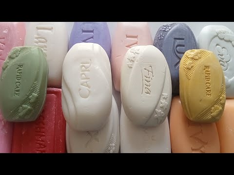 Видео: ASMR SOAP. ♥️💛 Резка сухого мыла. Satisfying video ♥️💛