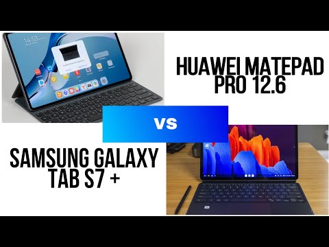 Видео: Сравнение HUAWEI MatePad Pro 12.6 vs Samsung Tab S7+