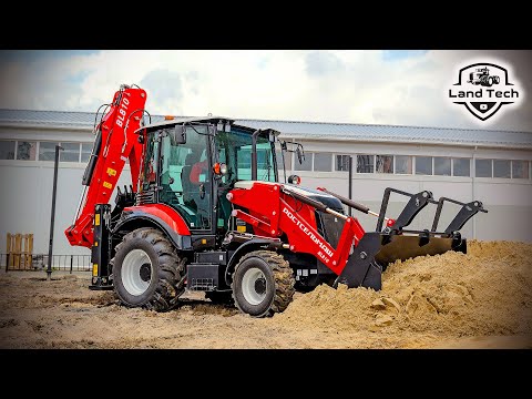 Видео: Ростсельмаш BL 810 – первый экскаватор-погрузчик нового завода! Полный обзор 2025