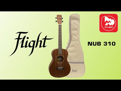 Видео: Укулеле баритон Flight NUB 310