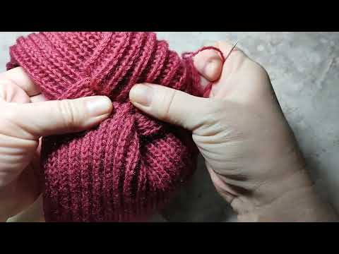 Видео: повязка чалма  сшиваем быстро и красиво