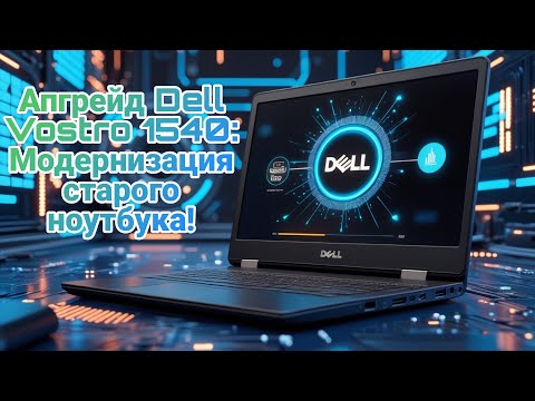 Видео: Апгрейд старого ноутбука Dell Vostro 1540: Устранение артефактов и неожиданности!