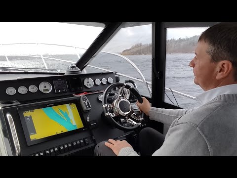 Видео: Тольятти - Самара на катере и на яхте