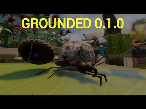 Видео: САМАЯ ПЕРВАЯ ВЕРСИЯ 0.1.0 ВОДОМЕРКА ПИЯВКА ОСА GROUNDED