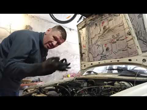 Видео: Mercedes W123 проблема с прокладкой (глухих)