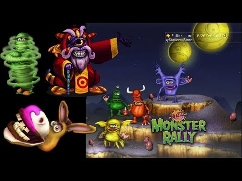 Видео: 👾Buzz Junior Monster Rally-Жужжание Юниорa Pалли Mонстрoв-By FreeStyleGames-PS3 Classic