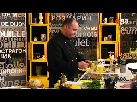 Видео: Креветки с дыней