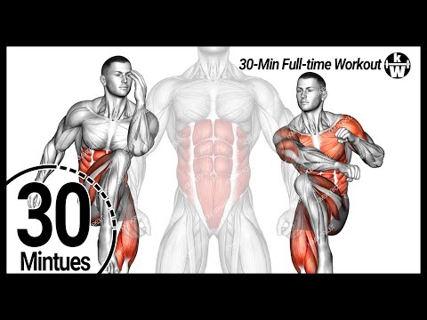 Видео: 30 минут! Тренировка пресса стоя ➜ Получите пресс с кубиками пресса быстрее всего.