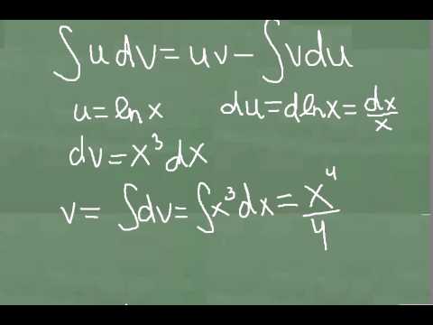 Видео: Интегрирование по частям. Высшая математика.