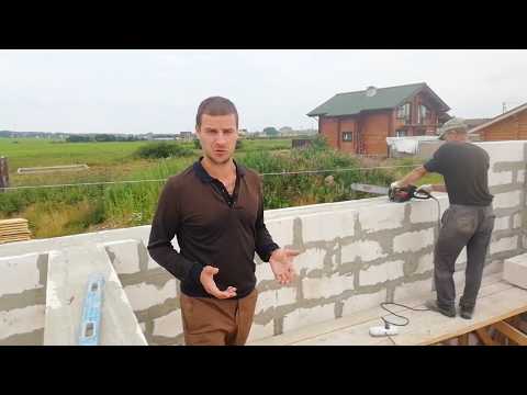 Видео: Делаем оконный проём в готовой стене из камня!