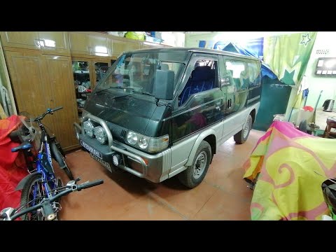 Видео: Мечта автомобиль Mitsubishi Delica P25W 2.5 turbo diеsel 4D56