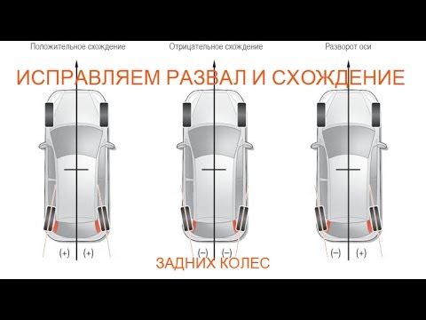 Видео: Исправляем развал и схождение задних колес на  ланос,сенс,нексия,шанс,опель кадет,вектра