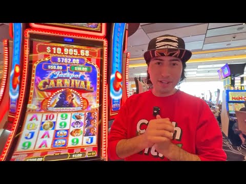 Видео: Моя ЛУЧШАЯ сессия игры в слот Jackpot Carnival в моей жизни 🎡
