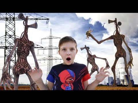 Видео: Фильм Сиреноголовый в городе в реальной жизни! Movie Siren head in real life ВСЕ СЕРИИ / Супер Тима