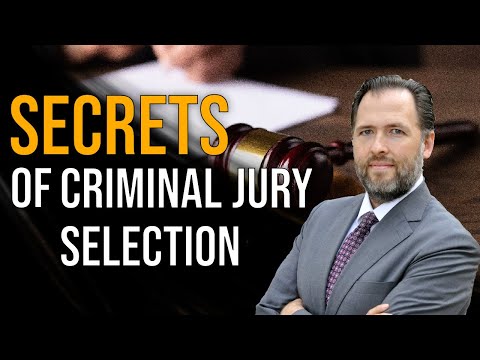 Видео: Секреты отбора присяжных по уголовным делам: выиграйте дело о самообороне! (2023)