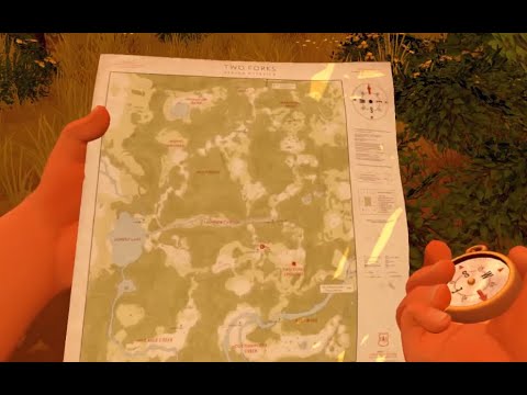 Видео: Уроки ориентирования - Firewatch