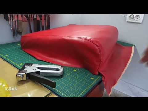 Видео: Перетяжка кухонного уголка за 30 минут!!!