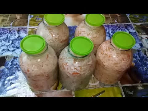 Видео: САМАЯ ХРУСТЯЩАЯ КВАШЕНАЯ КАПУСТА В БАНКАХ ! ПРОСТО, ВКУСНО, ПОЛЕЗНО !