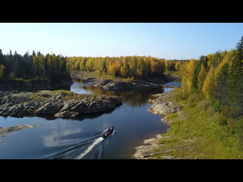 Видео: Рыбалка на притоке реки Енисей.Туруханский район.