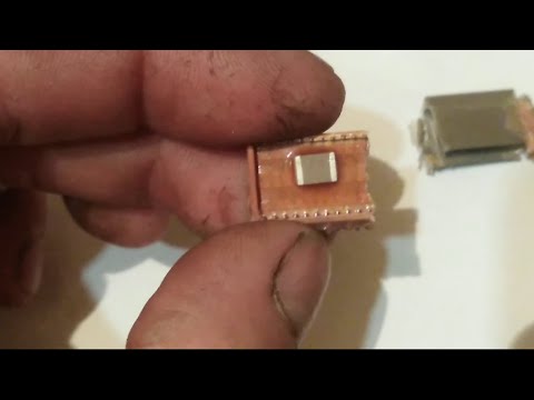 Видео: Микросборки 235 серии. Палладий +Золото!!! бескорпусные КМ конденсаторы.