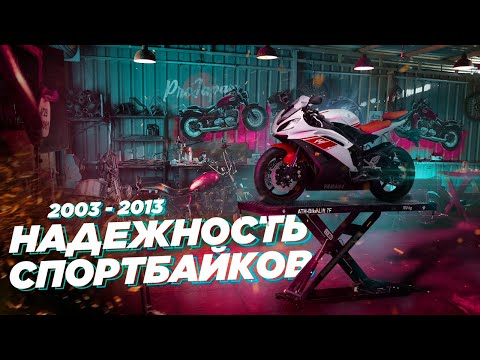 Видео: Рейтинг надежности японских спортбайков. 600/1000. Honda CBR, KAWASAKI ZX-R, YAMAHA R, SUZUKI GSX-R