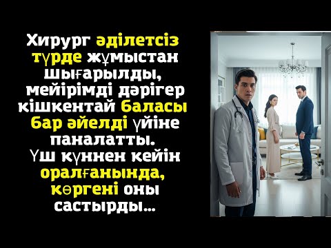 Видео: Хирург әділетсіз түрде жұмыстан шығарылды, мейірімді дәрігер кішкентай баласы бар әйелді үйіне