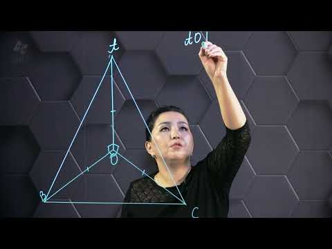 Видео: Түзу мен жазықтықтың перпендикулярлығы. Практикалық бөлім. 10 сынып.