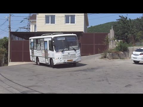 Видео: Автобус №28 (Туапсе). Киевская - Ул. Калараша.