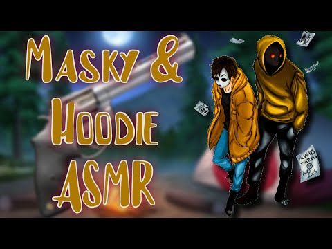 Видео: «Похоже, у нас появились новые друзья~» [ASMR в Masky & Hoodie/Аудиоролевая игра]