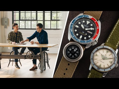 Видео: Часы профессионального дайвера (Seiko, Citizen, Zodiac, Doxa и др.)