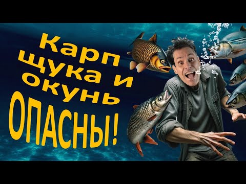 Видео: Пресноводная рыба может быть опасна для здоровья!