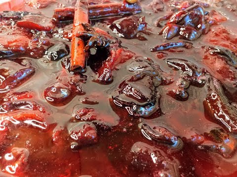 Видео: Запеченное сливовое варенье! Оно просто невероятное!Яркое, сочное, прозрачное! Просто янтарное