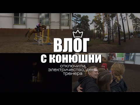 Видео: ОТКЛЮЧИЛИ СВЕТ В КОНЮШНЕ | ДЕНЬ ТРЕНЕРА | Влог с конюшни