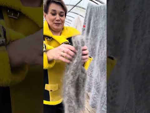 Видео: Пуховые новинки, пледы, кардиганы