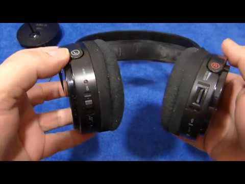 Видео: Беспроводные радио наушники Sony MDR-RF811RK wireless