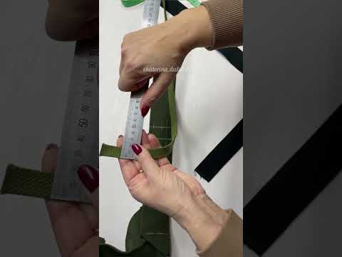 Видео: Как рассчитать и раскроить пояс брюк из кашкорсе.  Как рассчитать эластичную ленту в пояс брюк.