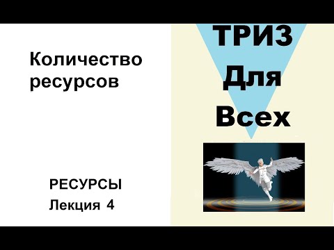 Видео: Лекция 4. Количество ресурса.