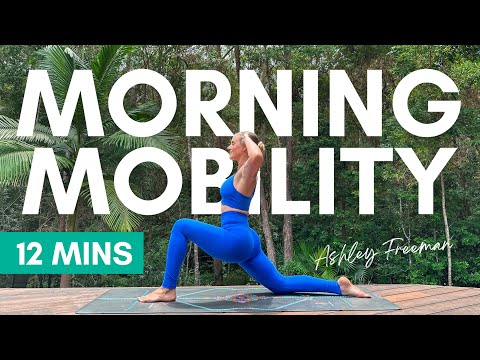 Видео: 12-МИНУТНАЯ УТРЕННЯЯ МОБИЛЬНОСТЬ | Плавная растяжка всего тела. Эшли Фримен