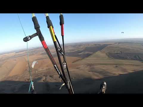 Видео: Разминочный полет на Юце. Приземление на точность.