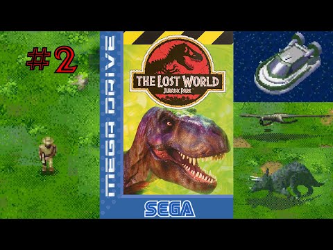 Видео: Lost World: Jurassic Park прохождение (Sega MD) #2